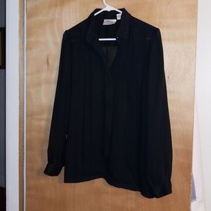 Black dress shirt